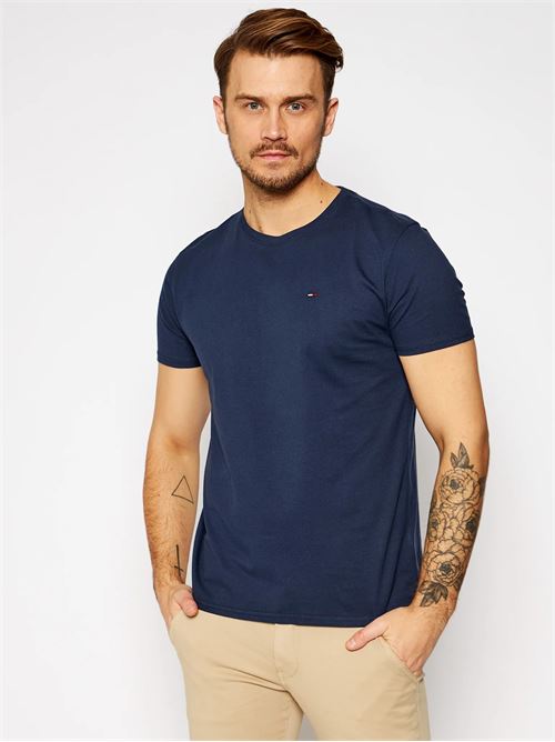 TJM XSLIM JERSEY TEE TOMMY JEANS | DM0DM04411/002